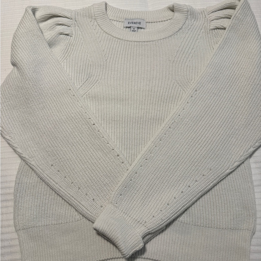 Evereve Women's White Sweater
